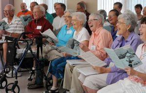 Singing while in care